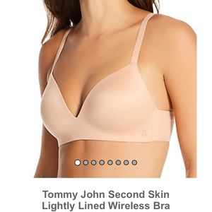 Tommy John Lightly Lined Wireless Bra 34DD nude
